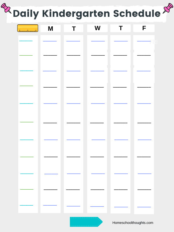 kindergarten-schedule